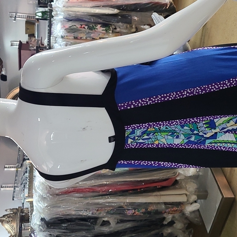 AB Studio Multi-Color Maxi Dress - Picture 4 of 9